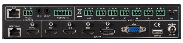 Switch prezentacyjny SY MFS51-18G wieloformatowy 5x2