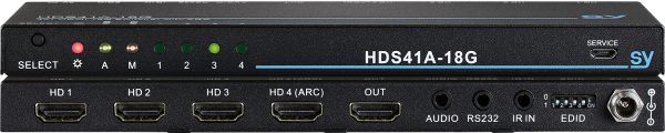 Switch SY HDS41A-18G 4x1 HDMI