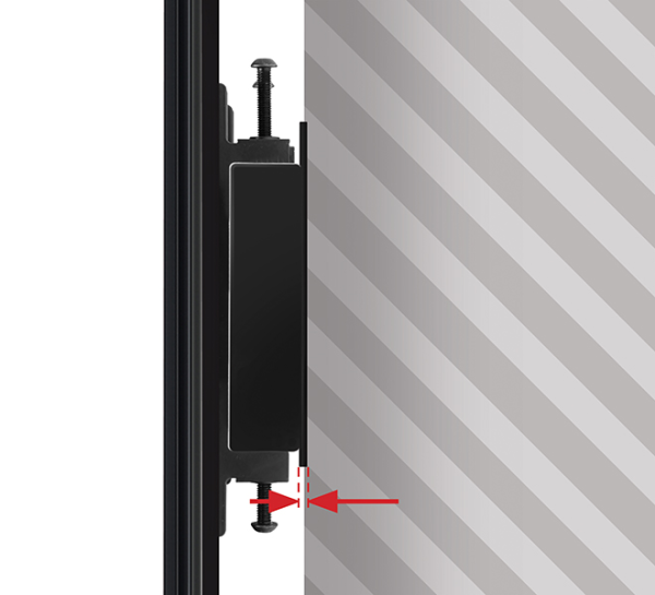 Mocowanie do belki - dystans 5mm B-Tech SYSTEM X BT8390-WFK1/B
