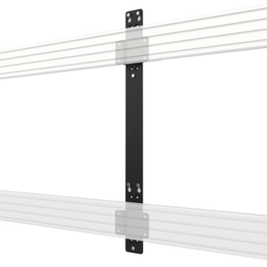 Podwójne mocowanie ścienne do belki dystans 19mm B-Tech SYSTEM X BT8390-WFK3/B V2