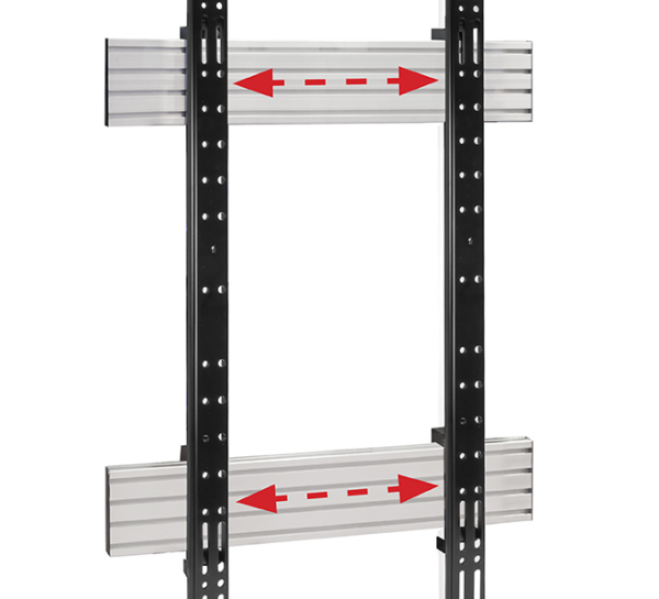 Ramiona montażowe VESA 1200 B-Tech SYSTEM X BT8390-VESA1200F/B