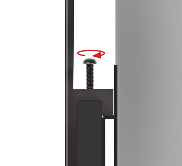 Ramiona montażowe VESA 1200 B-Tech SYSTEM X BT8390-VESA1200F/B