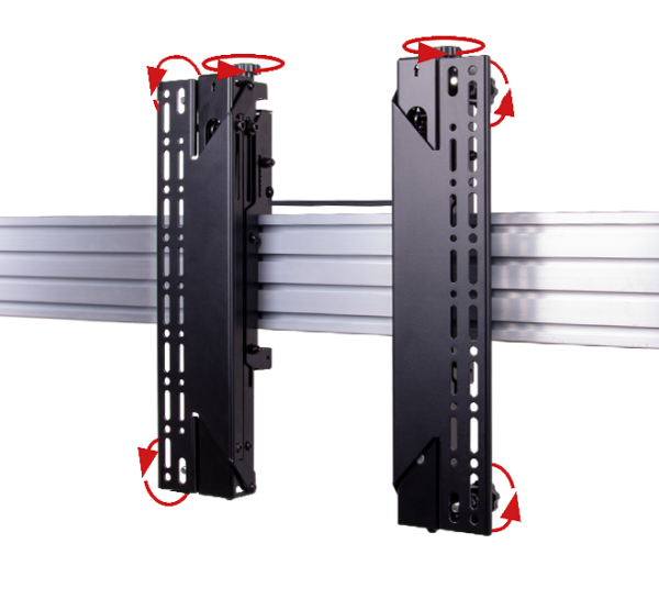 Ramiona montażowe z mikroregulacją i pop-out B-Tech SYSTEM X BT8390-VESA400MAP/B V2