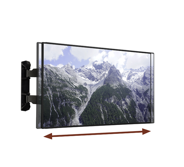 Uchwyt ścienny do monitora z pochyłem i możliwością obrotu (VESA 600 x 400) B-Tech BT8226/B V2