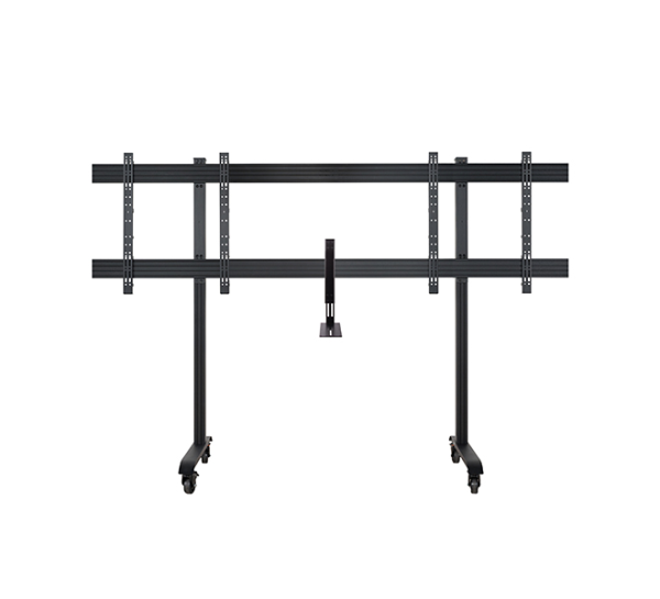 Wózek na dwa monitory do 86" z półką na kamerę B-Tech SYSTEM X BT8518/BB