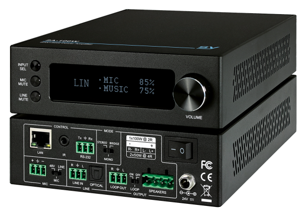 Wzmacniacz SY 2A-100W 2x 50W